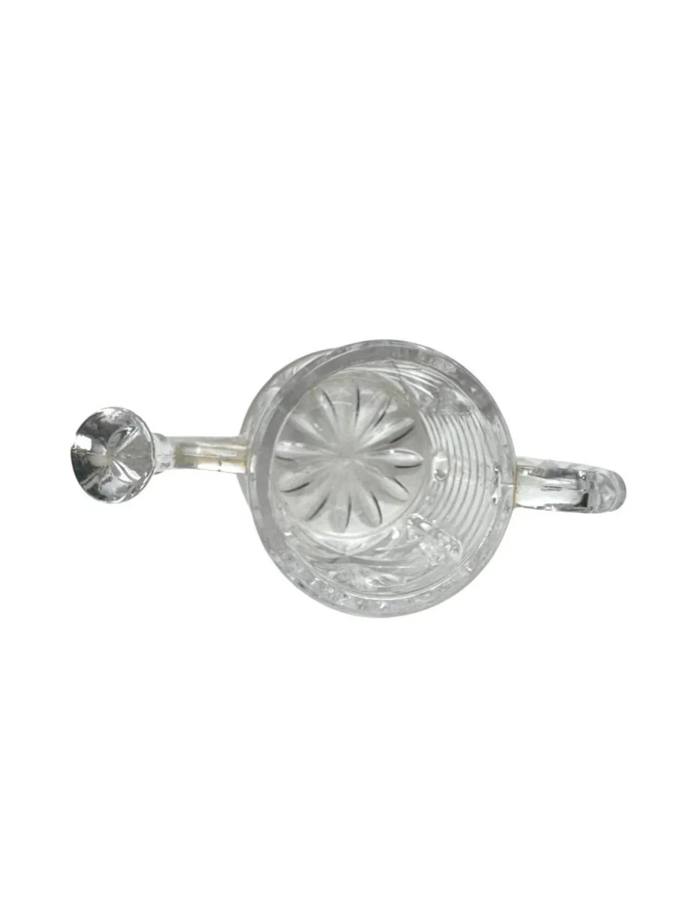 Miniature Lead Crystal Watering Can Toothpick Holder